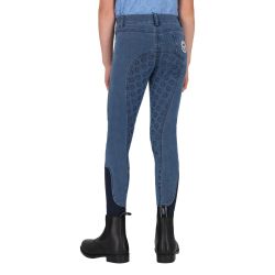 Legging d'équitation Rosalynn Junior Denim QHP