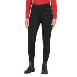 Legging d'équitation femme Oakleigh full grip QHP