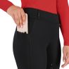 Legging d'équitation femme Oakleigh full grip QHP