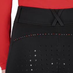 Legging d'équitation femme Oakleigh full grip QHP