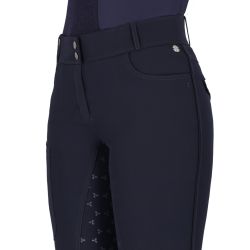 Pantalon d'équitation femme Aubree full grip QHP