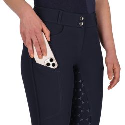 Pantalon d'équitation femme Aubree full grip QHP