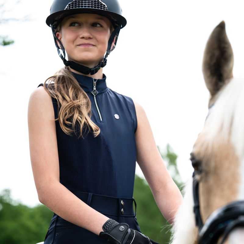 Polo de sport SM Junior Aubree QHP