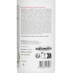 Lotion à la citronnelle et au géranium (1 L)