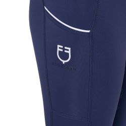 Leggings fille slim fit avec grip et logo