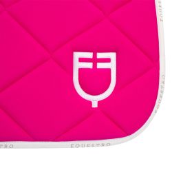 Tapis de selle de saut en tissu technique avec logo