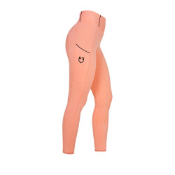 Legging d'équitation femme slim fit full grip Equestro