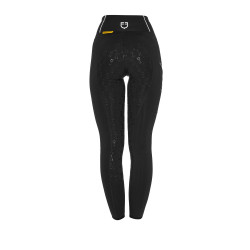 Legging d'équitation femme slim fit full grip Equestro