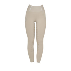 Legging d'équitation femme slim fit full grip Equestro