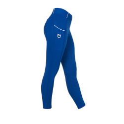 Legging d'équitation fille slim fit avec grip Equestro