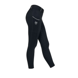 Legging d'équitation fille slim fit avec grip Equestro