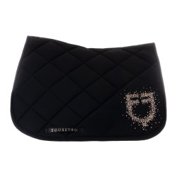 Tapis de selle mixte avec logo en strass Equestro
