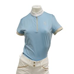 Polo de concours MC pour fille Andria Flags&Cup