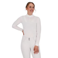 Polo de concours manches longues femme Vaila QHP