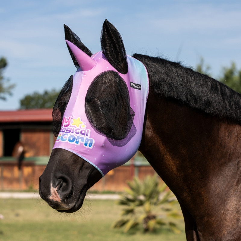 Masque anti-mouches avec oreilles licorne Pro-Tech