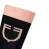 Chaussettes d'équitation technique avec logo contrasté Equestro