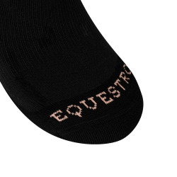 Chaussettes d'équitation technique avec logo contrasté Equestro