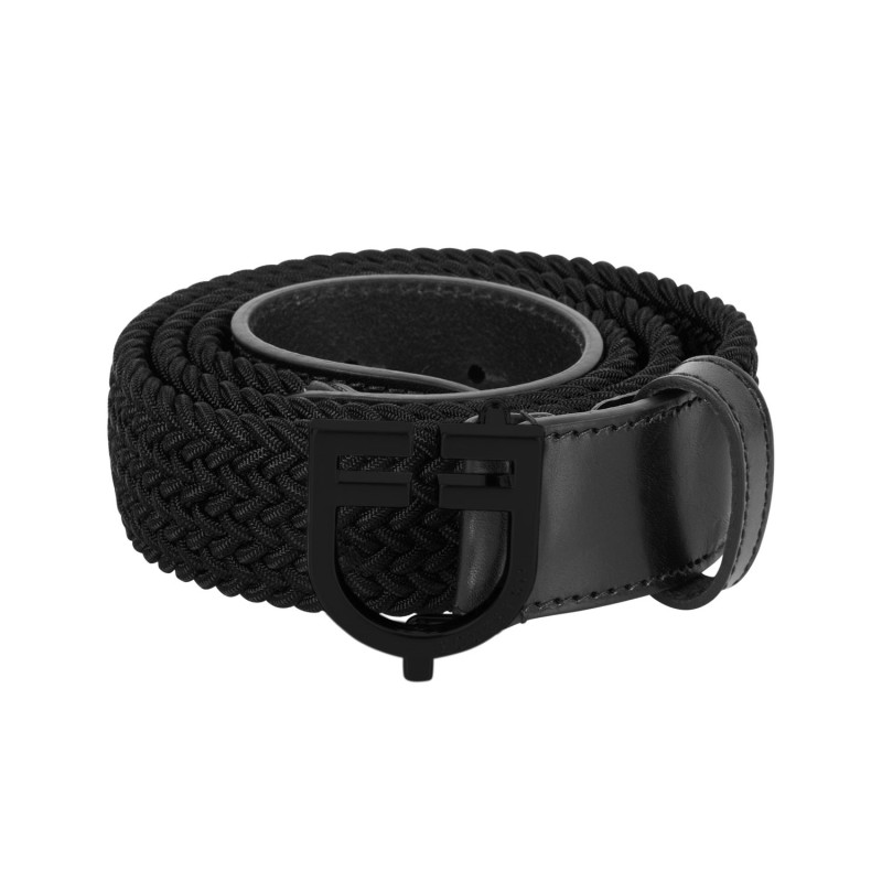 Ceinture élastique avec boucle logo Equestro