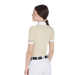 Polo de concours femme slim fit Equestro