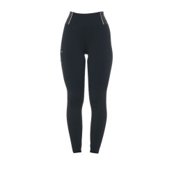 Legging d'équitation femme slim fit avec strass Equestro