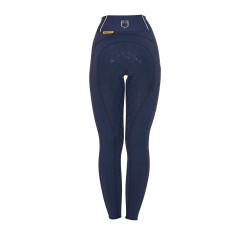 Legging d'équitation femme slim fit avec strass Equestro