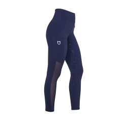Legging d'équitation femme slim fit avec mesh Equestro