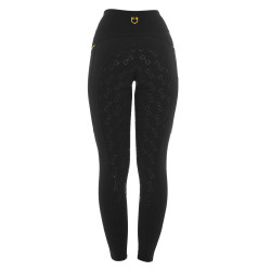 Legging d'équitation femme slim fit avec mesh Equestro