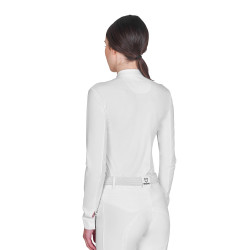 Polo de concours femme à manches longues et zip Equestro