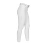Pantalon d'equitation femme full grip avec logo strass Equestro