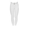 Pantalon d'equitation femme full grip avec logo strass Equestro