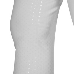 Pantalon d'equitation femme full grip avec logo strass Equestro
