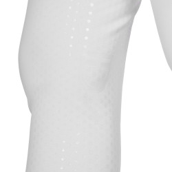Pantalon d'equitation femme full grip avec logo strass Equestro
