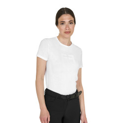 Tee-shirt femme logo glossy Equestro