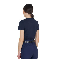 Tee-shirt femme logo glossy Equestro