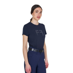 Tee-shirt femme logo glossy Equestro