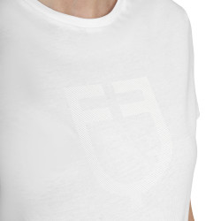 Tee-shirt femme logo glossy Equestro