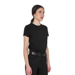 Tee-shirt femme logo glossy Equestro