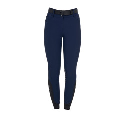 Pantalon d'equitation femme avec logo strass Equestro