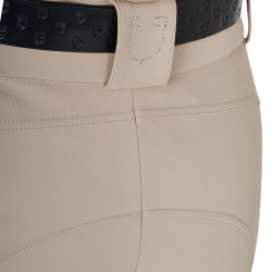 Pantalon d'equitation femme avec logo strass Equestro