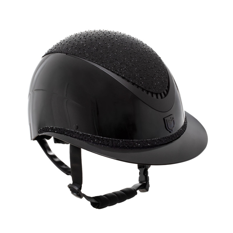 Casque d'équitation Luxury visière polo Equestro