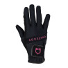 Gants d'équitation techniques avec logo multicolore Equestro