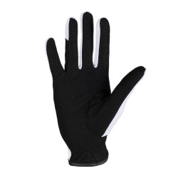 Gants d'équitation techniques avec logo multicolore Equestro