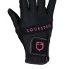 Gants d'équitation techniques avec logo multicolore Equestro