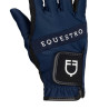 Gants d'équitation techniques avec logo multicolore Equestro