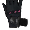 Gants d'équitation techniques avec logo multicolore Equestro
