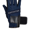 Gants d'équitation techniques avec logo multicolore Equestro