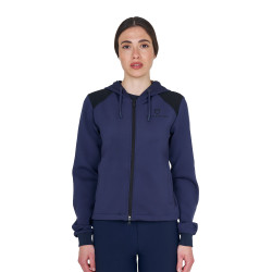 Sweat court zippé pour femme Equestro