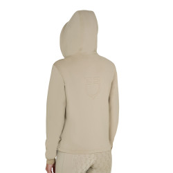 Sweat court zippé pour femme Equestro