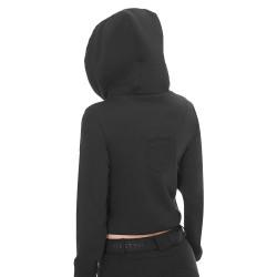 Sweat court zippé pour femme Equestro