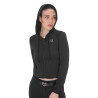 Sweat court zippé pour femme Equestro